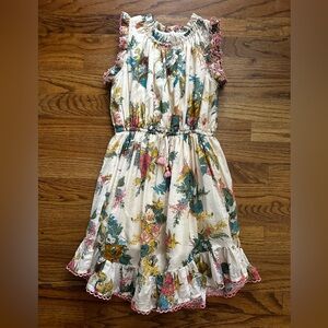Zimmerman Girl’s Floral Sleeveless Dress Size 8 Worn 1 time
100% Cotton